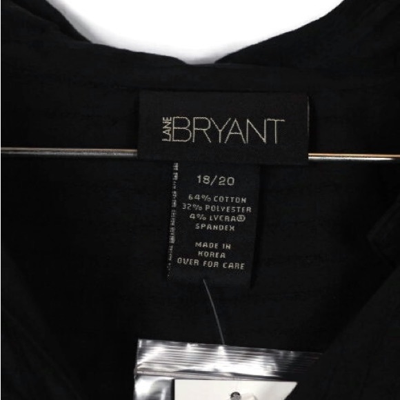 Lane Bryant Dress Shirt Long Sleeve Front Button - Picture 2 of 6